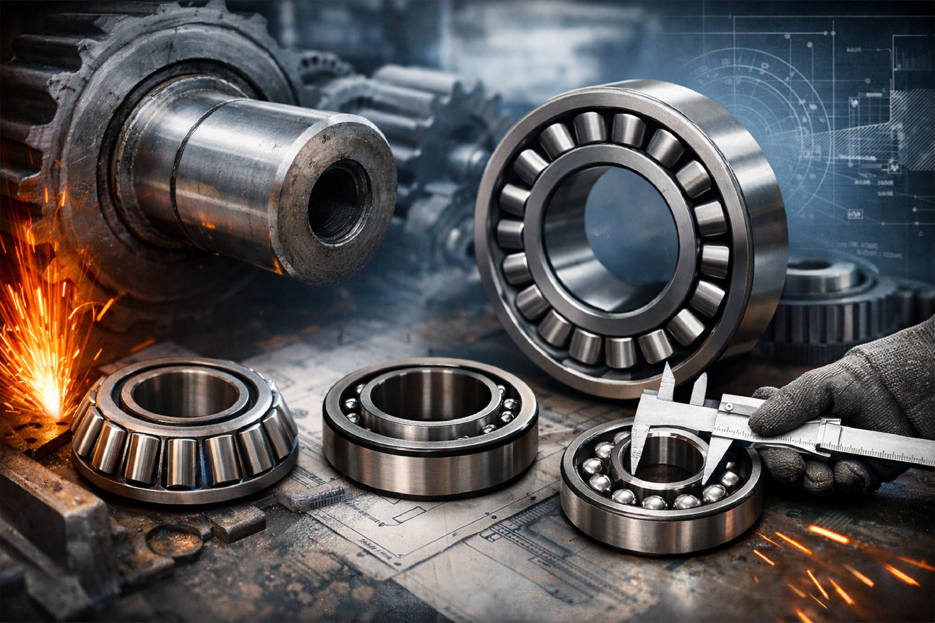 MİL, YATAK, RULMAN DEĞİŞİMLERİ